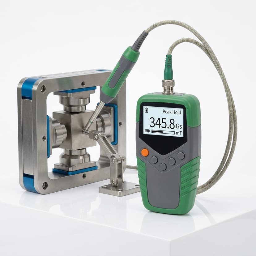Gaussmeter Magnetic Testing